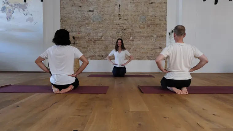 Sanftes Yoga in der Gruppe